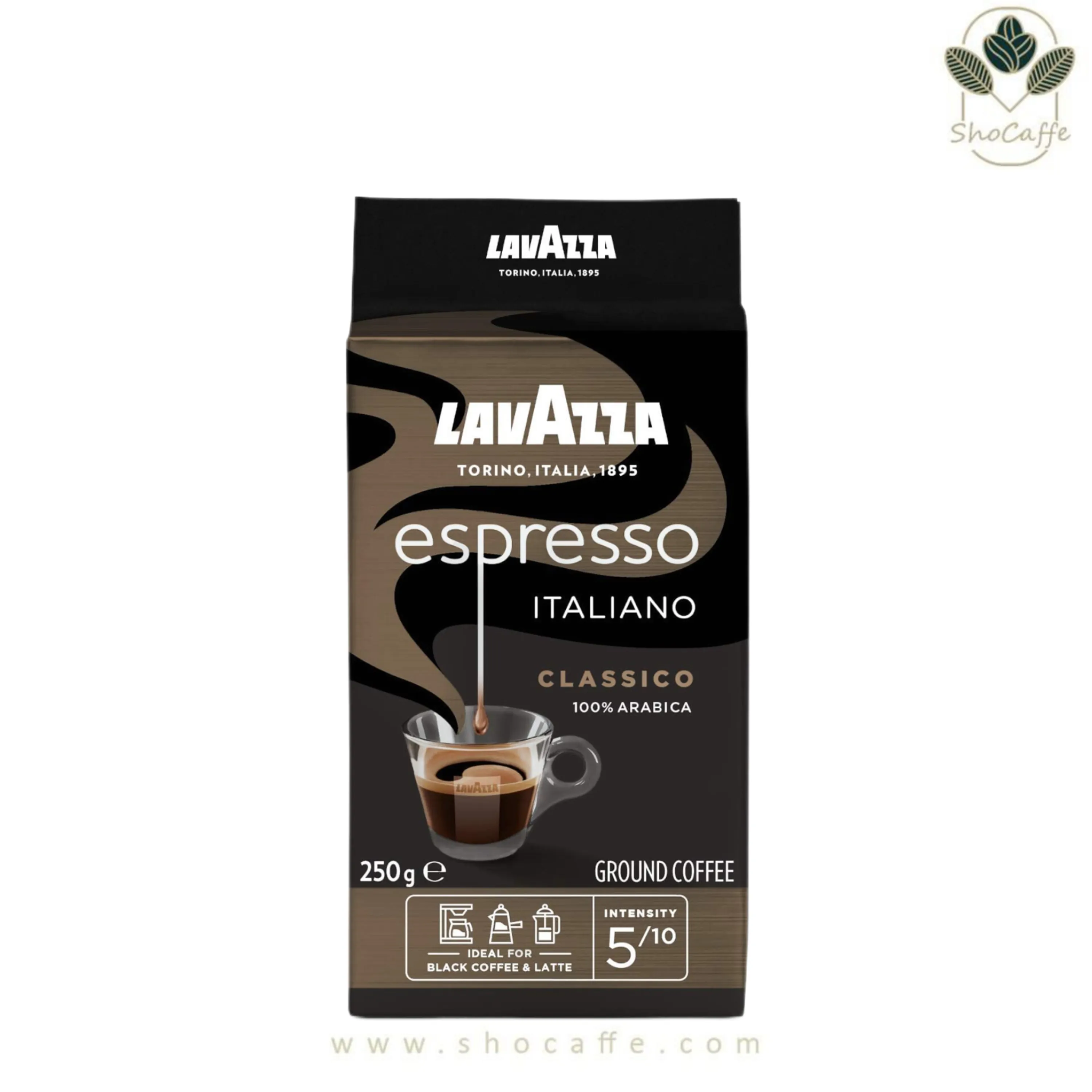 پودر قهوه لاوازا اسپرسو ایتالیانو کلاسیکو 250 گرمی Lavazza Espersso Italiano